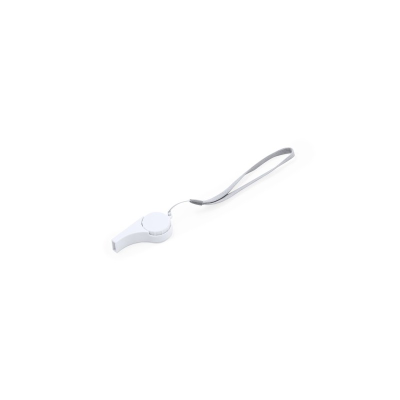 Sifflet Personnalisé Éclairant et Performant à Prix Abordable - Pincher Couleurs : blanc impression haute définition