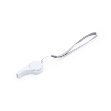 Sifflet Personnalisé Éclairant et Performant à Prix Abordable - Pincher Couleurs : blanc impression haute définition