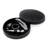 Coffret d'Accessoires à Vin Personnalisé Albion Matières : PU Couleurs : noir impression haute définition
