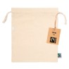 Sac à Chaussures Durable Personnalisé Kaiki Fairtrade pas cher Matières : coton Couleurs : naturel