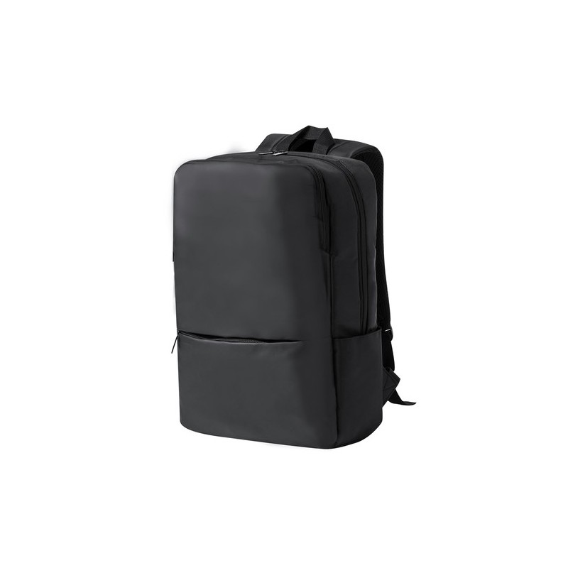 Sac à Dos Personnalisé Idéal pour le Business pas cher Sarek Matières : polyester Couleurs : noir cadeau entreprise pas cher