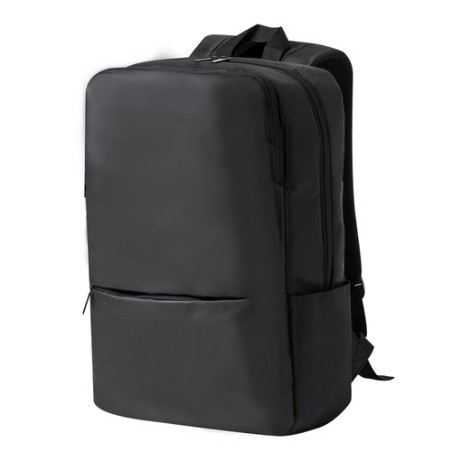 Sac à Dos Personnalisé Idéal pour le Business pas cher Sarek Matières : polyester Couleurs : noir cadeau entreprise pas cher