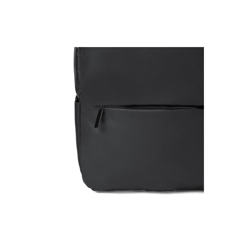 Sac à Dos Personnalisé Idéal pour le Business pas cher Sarek Matières : polyester Couleurs : noir marquage laser ultra précis