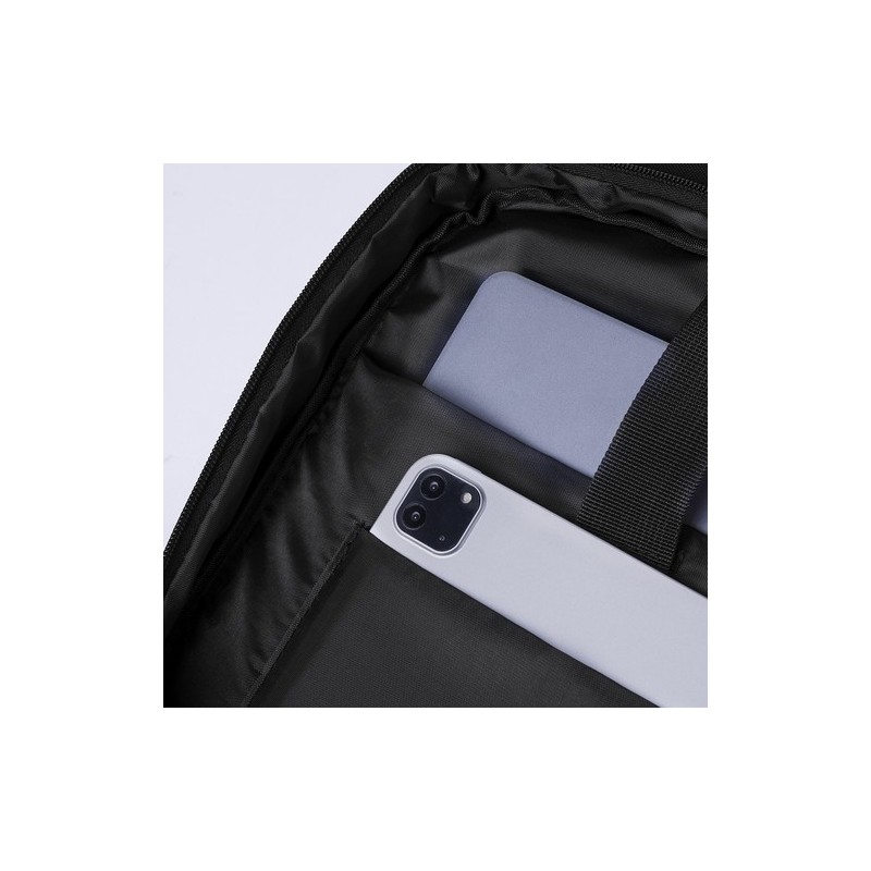 Sac à Dos Personnalisé Idéal pour le Business pas cher Sarek Matières : polyester Couleurs : noir livraison express 24h 48h