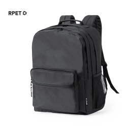 Sac à Dos Éco-responsable et Pratique pour le Voyage et les Loisirs - Bogart Couleurs : noir Matières : polyester recyclé 2