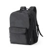 Sac à Dos Éco-responsable et Pratique pour le Voyage et les Loisirs - Bogart Couleurs : noir Matières : polyester recyclé cadeau