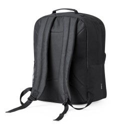 Sac à Dos Éco-responsable et Pratique pour le Voyage et les Loisirs - Bogart Couleurs : noir Matières : polyester recyclé goodie