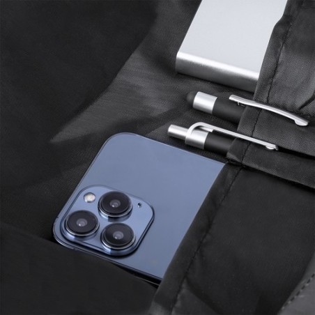 Sac à Dos Éco-responsable et Pratique pour le Voyage et les Loisirs - Bogart Couleurs : noir Matières : polyester recyclé objet 