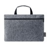 Porte-Documents Éco-responsable Personnalisé - Sacoche Business Rickey pas cher Matières : PET recyclé Couleurs : gris