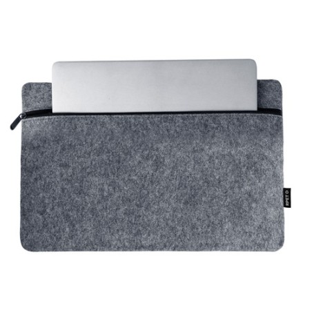 Porte-Documents Éco-responsable Personnalisé - Sacoche Business Rickey pas cher Matières : PET recyclé Couleurs : gris goodies p