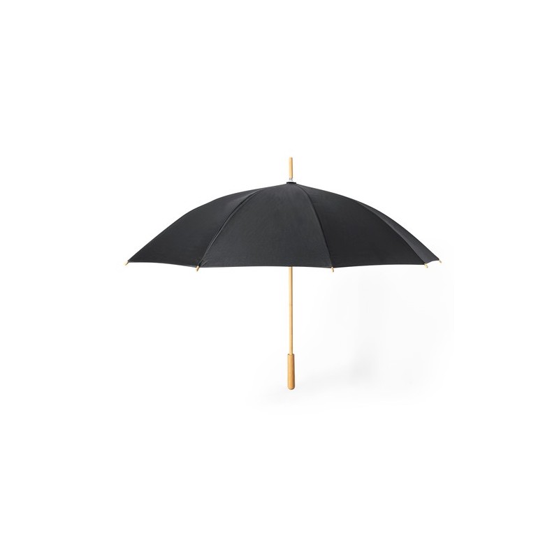 Parapluie Éco-responsable Chic Personnalisé pas cher - Gotley Matières : PET recyclé Couleurs : noir