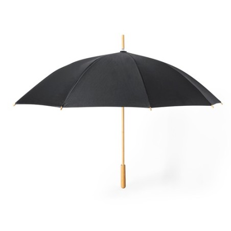 Parapluie Éco-responsable Chic Personnalisé pas cher - Gotley Matières : PET recyclé Couleurs : noir
