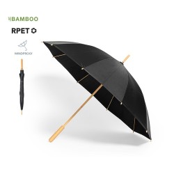 Parapluie Éco-responsable Chic Personnalisé pas cher - Gotley Matières : PET recyclé Couleurs : noir 2