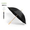 Parapluie Éco-responsable Chic Personnalisé pas cher - Gotley Matières : PET recyclé Couleurs : noir personnalisable avec votre 