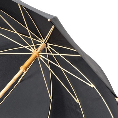 Parapluie Éco-responsable Chic Personnalisé pas cher - Gotley Matières : PET recyclé Couleurs : noir livraison express 24h 48h