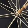 Parapluie Éco-responsable Chic Personnalisé pas cher - Gotley Matières : PET recyclé Couleurs : noir cadeau collaborateur premiu