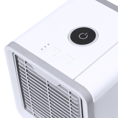 Climatiseur Mini Personnalisé Éco-responsable Confort et Fraîcheur Janek Couleurs : blanc goodies publicitaire événementiel