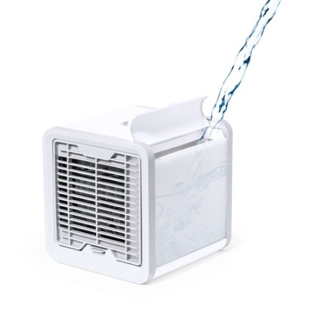 Climatiseur Mini Personnalisé Éco-responsable Confort et Fraîcheur Janek Couleurs : blanc impression haute définition