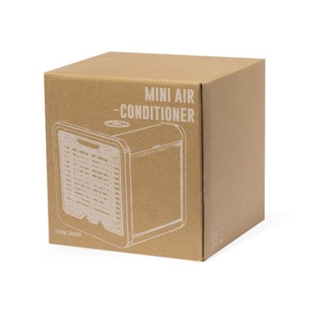 Climatiseur Mini Personnalisé Éco-responsable Confort et Fraîcheur Janek Couleurs : blanc marquage laser ultra précis