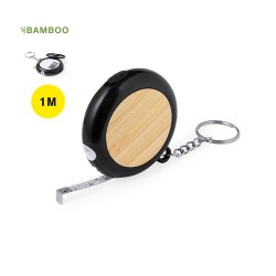 Mètre Multi-Outils Pratique et Éco-responsable 1m Wilco Matières : bambou Couleurs : noir 2