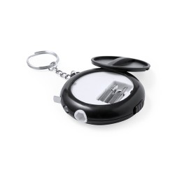 Mètre Multi-Outils Pratique et Éco-responsable 1m Wilco Matières : bambou Couleurs : noir goodies publicitaire événementiel