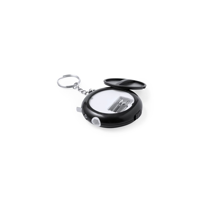 Mètre Multi-Outils Pratique et Éco-responsable 1m Wilco Matières : bambou Couleurs : noir goodies publicitaire événementiel