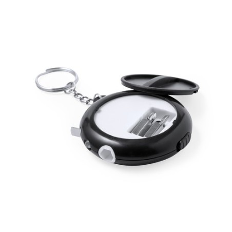 Mètre Multi-Outils Pratique et Éco-responsable 1m Wilco Matières : bambou Couleurs : noir goodies publicitaire événementiel