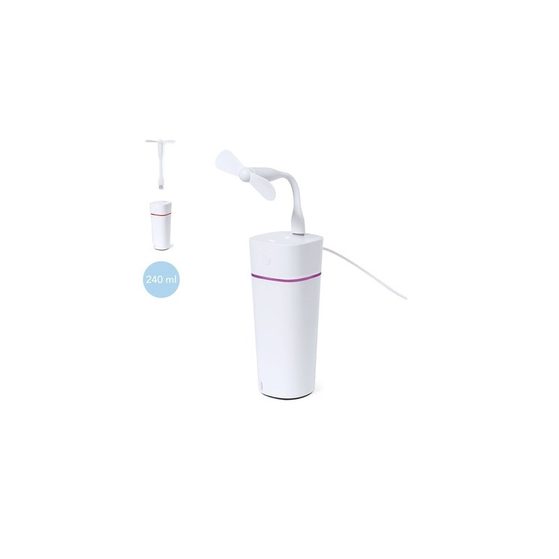 Humidificateur Personnalisé Élégant et Fonctionnel - Aurion Couleurs : blanc personnalisable avec votre logo