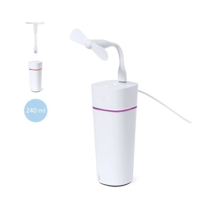 Humidificateur Personnalisé Élégant et Fonctionnel - Aurion Couleurs : blanc personnalisable avec votre logo