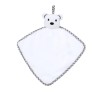 Doudou Ourson Blanc Personnalisé Confort et Sécurité pas cher - Turam Matières : polyester Couleurs : blanc
