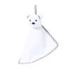 Doudou Ourson Blanc Personnalisé Confort et Sécurité pas cher - Turam Matières : polyester Couleurs : blanc cadeau entreprise pa
