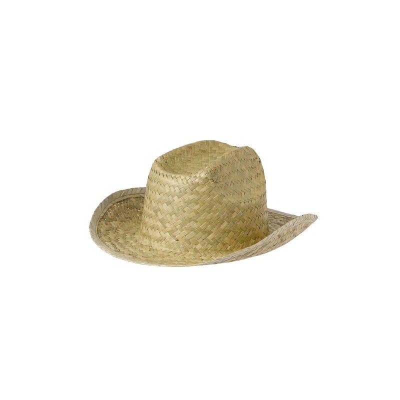 Chapeau en Paille Naturelle Personnalisé Pas Cher - Leone