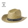 Chapeau en Paille Naturelle Personnalisé Pas Cher - Leone personnalisable avec votre logo