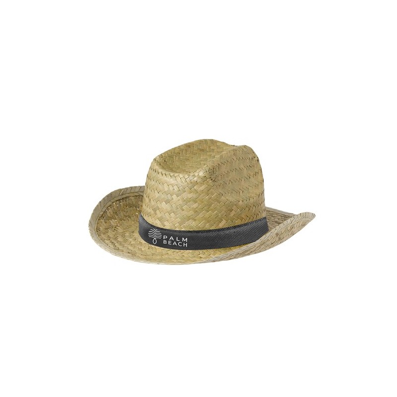 Chapeau en Paille Naturelle Personnalisé Pas Cher - Leone cadeau entreprise pas cher