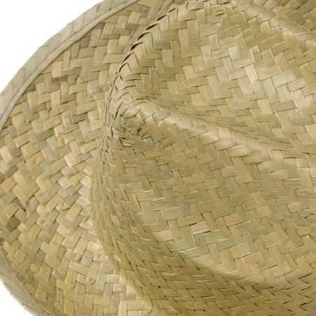 Chapeau en Paille Naturelle Personnalisé Pas Cher - Leone impression haute définition