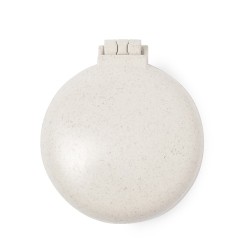 Brosse à Dents Pratique Éco-responsable avec Miroir Flege Matières : ABS Couleurs : naturel