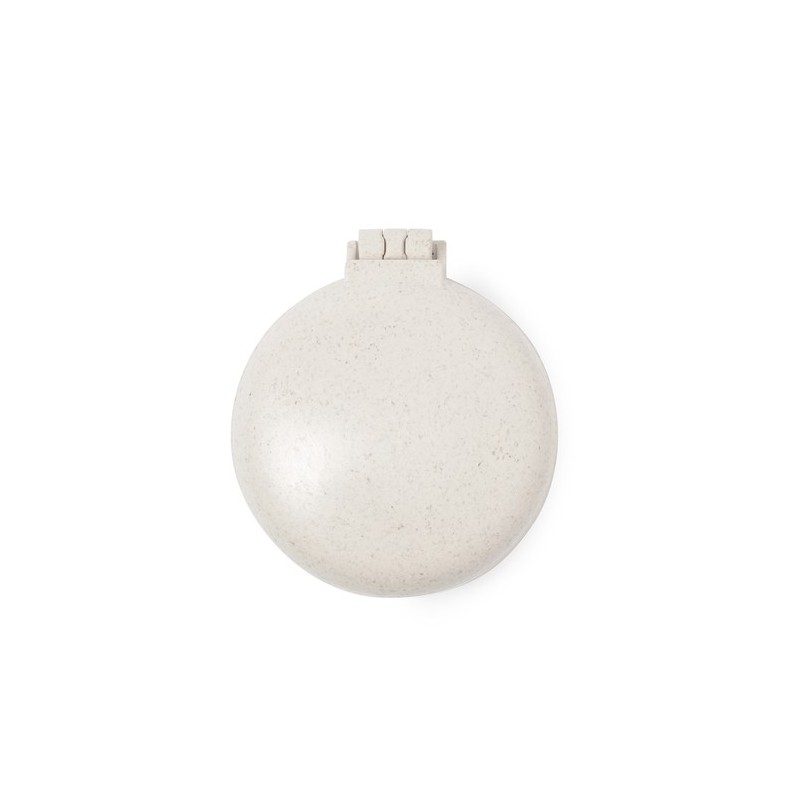 Brosse à Dents Pratique Éco-responsable avec Miroir Flege Matières : ABS Couleurs : naturel