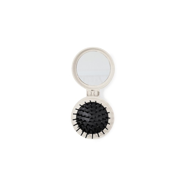 Brosse à Dents Pratique Éco-responsable avec Miroir Flege Matières : ABS Couleurs : naturel goodies publicitaire événementiel