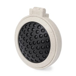Brosse à Dents Pratique Éco-responsable avec Miroir Flege Matières : ABS Couleurs : naturel marquage laser ultra précis