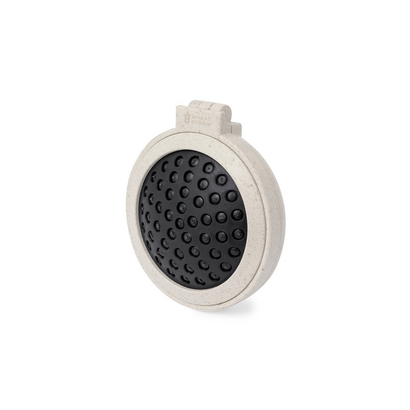 Brosse à Dents Pratique Éco-responsable avec Miroir Flege Matières : ABS Couleurs : naturel marquage laser ultra précis