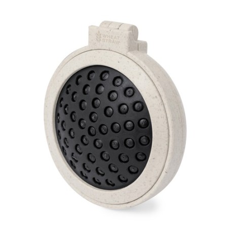 Brosse à Dents Pratique Éco-responsable avec Miroir Flege Matières : ABS Couleurs : naturel marquage laser ultra précis