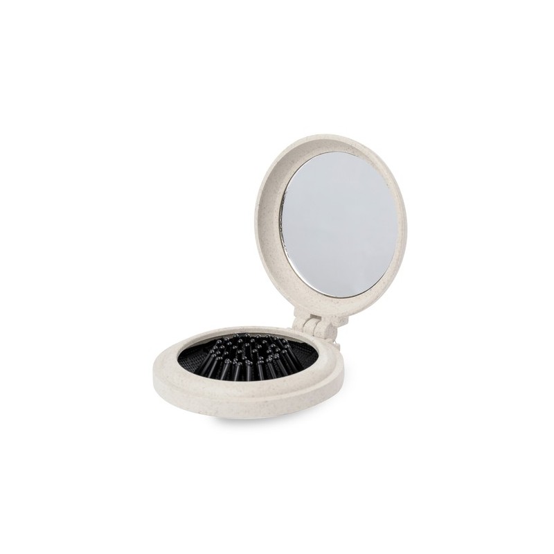 Brosse à Dents Pratique Éco-responsable avec Miroir Flege Matières : ABS Couleurs : naturel livraison express 24h 48h