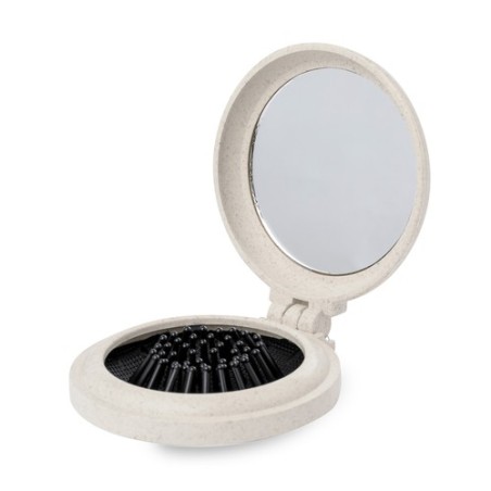 Brosse à Dents Pratique Éco-responsable avec Miroir Flege Matières : ABS Couleurs : naturel livraison express 24h 48h