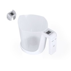 Balance de Cuisine Personnalisée Pratique Plazix Matières : ABS Couleurs : blanc 2