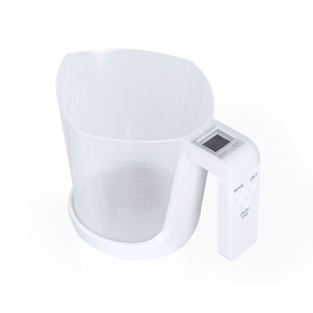 Balance de Cuisine Personnalisée Pratique Plazix Matières : ABS Couleurs : blanc cadeau entreprise pas cher
