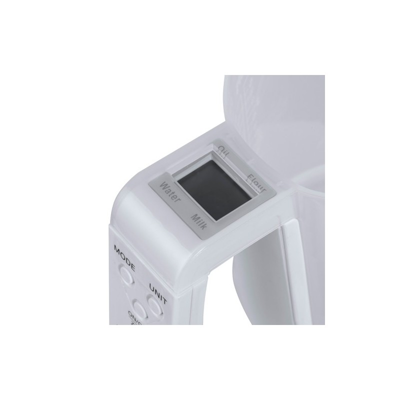 Balance de Cuisine Personnalisée Pratique Plazix Matières : ABS Couleurs : blanc marquage laser ultra précis