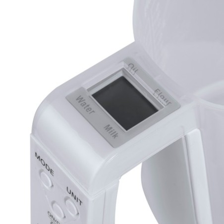 Balance de Cuisine Personnalisée Pratique Plazix Matières : ABS Couleurs : blanc marquage laser ultra précis