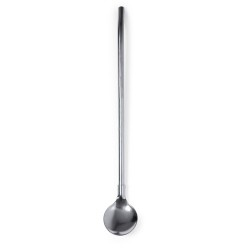 Agitateur Paille Pratique Personnalisé pour Bar - Noro Matières : acier inoxydable Couleurs : argenté