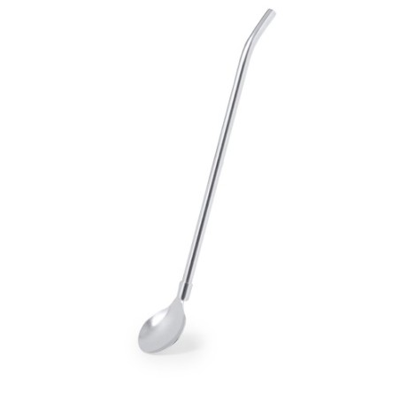 Agitateur Paille Pratique Personnalisé pour Bar - Noro Matières : acier inoxydable Couleurs : argenté cadeau entreprise pas cher