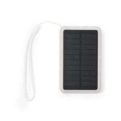 Batterie Solaire Personnalisable - Power Bank Dawson Matières : ABS Couleurs : naturel
